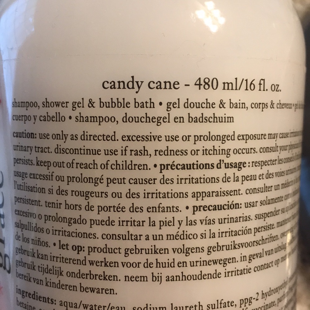 Philosophy Candy Cane 16oz shampoo/shower gel/bath - Picture 4 of 4